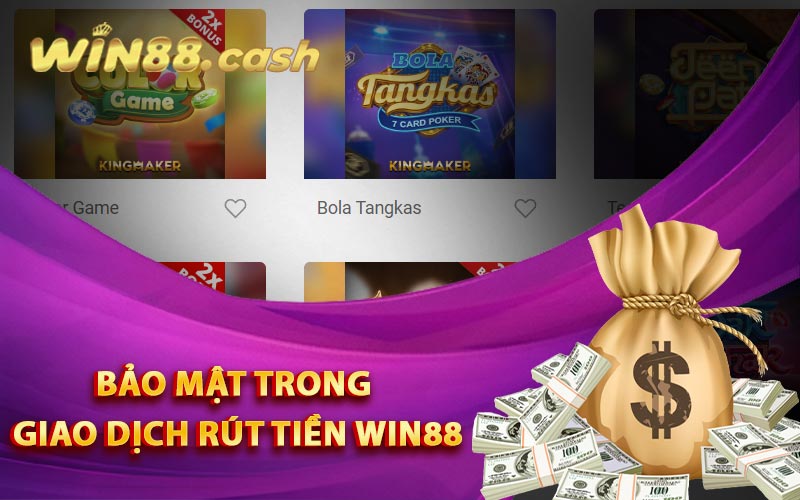 Rút Tiền Win88 - Hệ Thống Nhà Cái Xử Lý Trong Nốt Nhạc 4 Mức độ bảo mật trong giao dịch rút tiền Win88